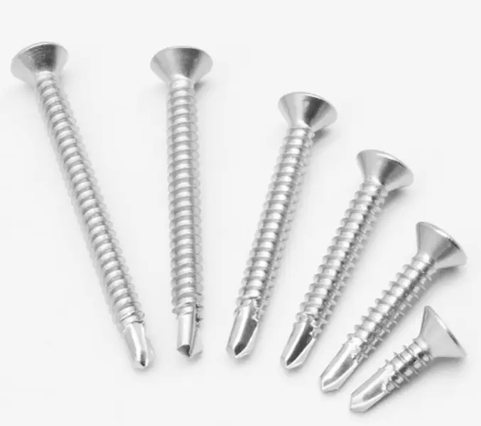 Ưu điểm của Vít tự khoan đầu chìm DIN7504K Thép carbon mạ kẽm là gì?