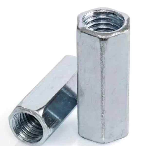 Ưu điểm của thép cacbon mạ kẽm DIN6334 Hex Coupling Nut là gì?