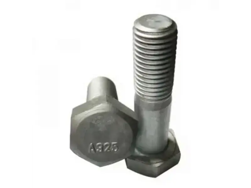 Bu lông kết cấu lục giác nặng ASTM A325 Thép carbon cường độ cao Bu lông: Dây buộc đáng tin cậy cho kết cấu thép