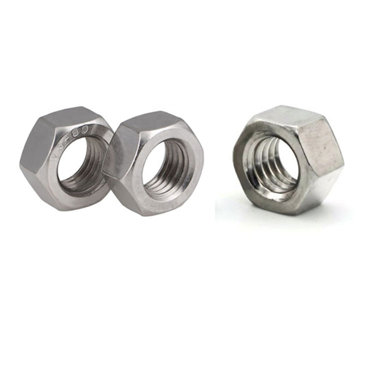 A194 M3 M5 Thép không gỉ 304 DIN934 Nhà sản xuất Bu lông và Đai ốc Trung Quốc Hex Nut