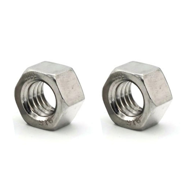 A563 M6 M24 Nhà sản xuất Thép không gỉ 304 Hex Nut DIN934 Bolt và Nut Trung Quốc