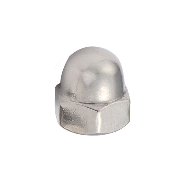 Astm A194 Thép không gỉ 304 316 Mặt bích hình vòm thô Nut Hex Head Dome Cap Nut