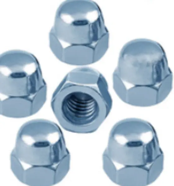 DIN1587 Cap Nut Thép carbon mạ kẽm