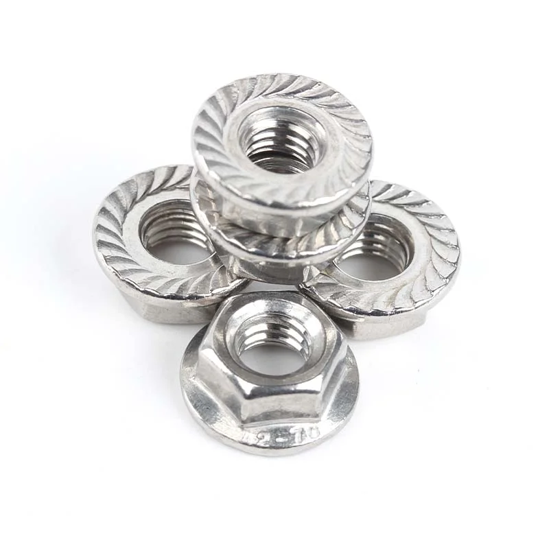 Đai ốc mặt bích lục giác DIN6923