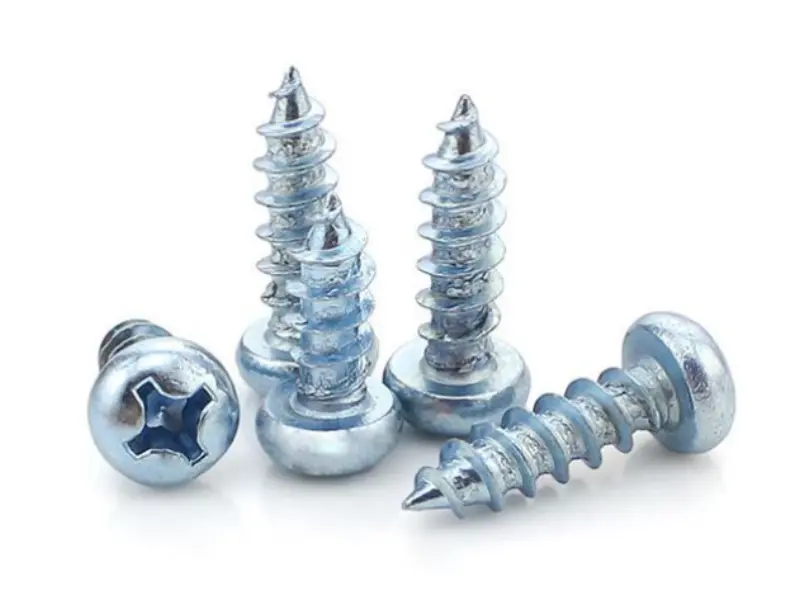 DIN7981 Phillips Pan Head Vít tự khai thác mạ kẽm