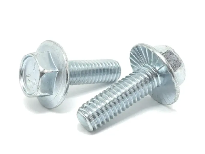 Bu lông chống nới lỏng mặt bích bằng thép carbon mạ kẽm