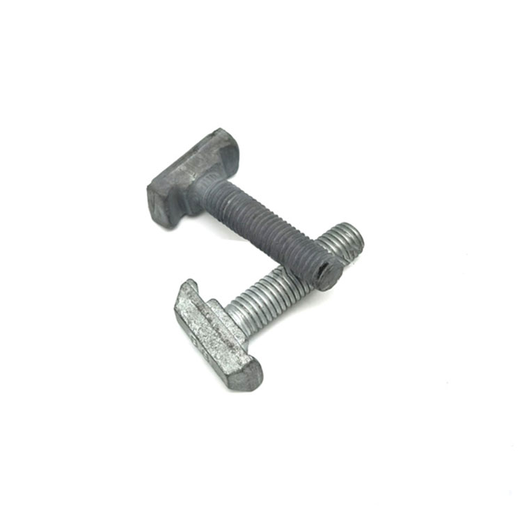 DIN186 Mạ kẽm nhúng nóng Gr8.8 10.8 Halfen T Bolt