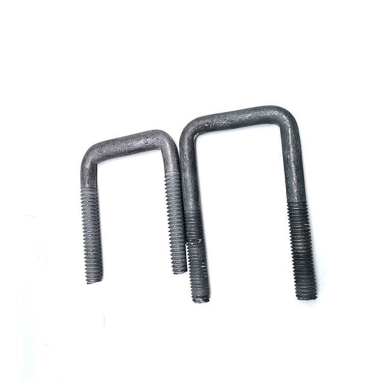 DIN3570 Carbon Steel U Bolt cho thiết bị tháp điện HDG U Shape Bolt