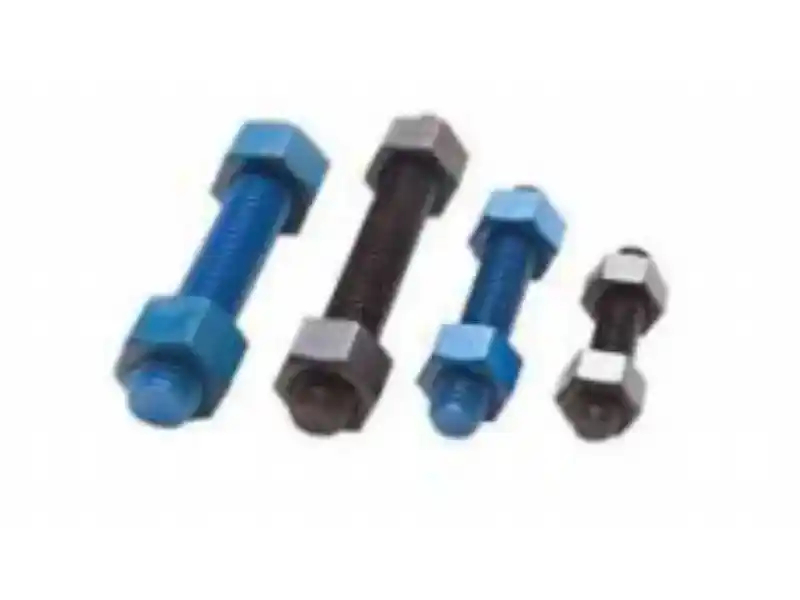 Bu lông stud tráng PTFE với đai ốc lục giác