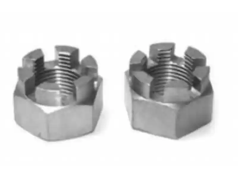 Các loại hạt khóa lục giác có rãnh mạ kẽm